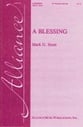 Blessing, A SA choral sheet music cover